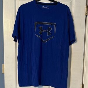Under Armour Men's Blue Tee